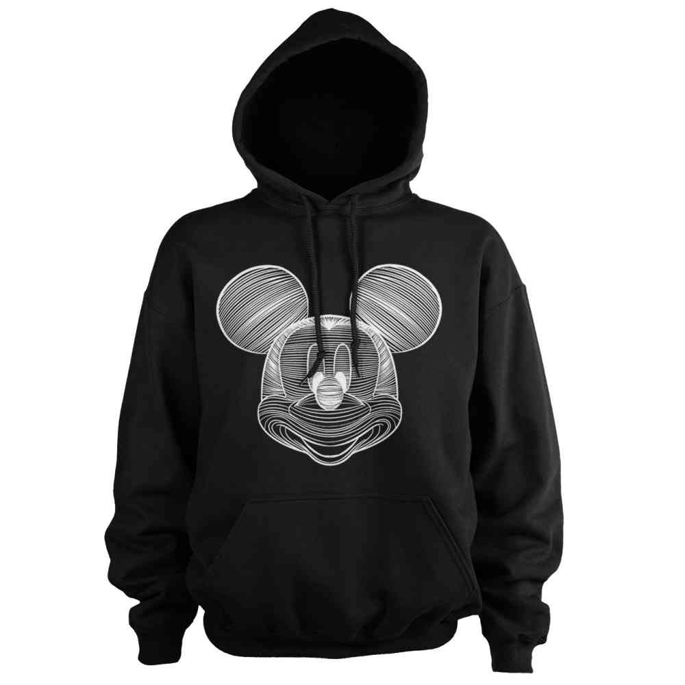 Disney Disney Mickey Mouse Hoodietrui Distressed Grijs Disney Disney Mickey Mouse Hoodietrui Distressed Grijs